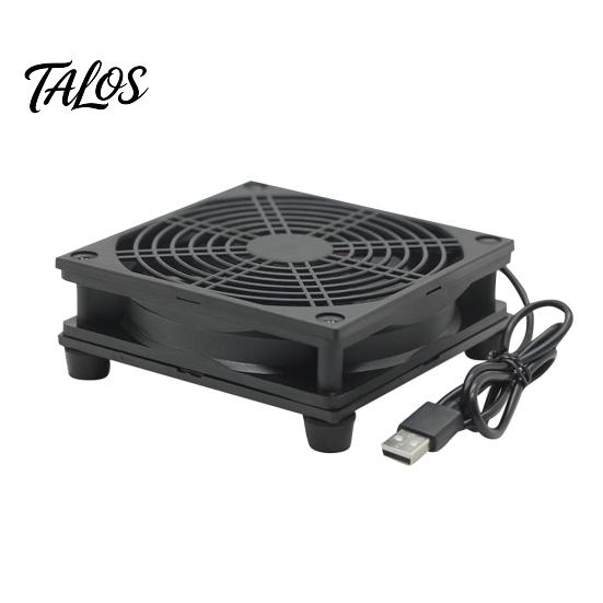 12cm 5V USB napájení TV Set-Top Box Router Chladič Chladič Vzduch Chladicí Ventilátor