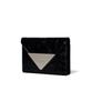 Fennec Crinkle Triangle Accordion Pocket - Black