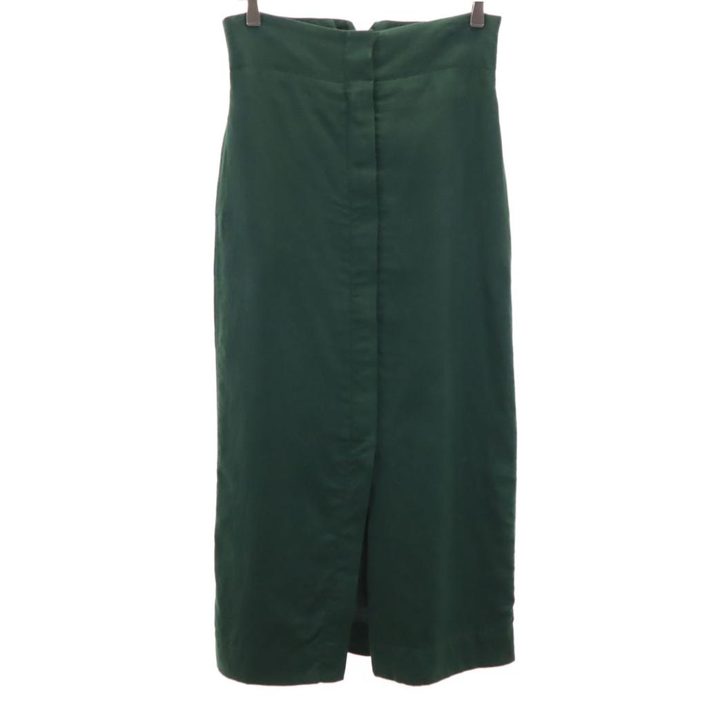 Mila Owen Long length Tight Skirt 1 Deep green Women Used
