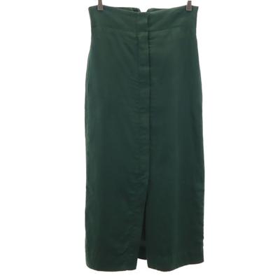 Mila Owen Long Length Tight Skirt 1 Deep Green Women Used