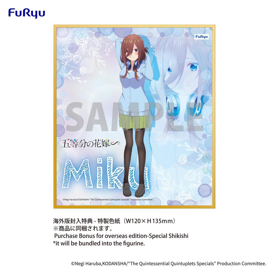 The Quintessential Figure Nakano Miku Marine Look Quintuplets Trio-Try-iT