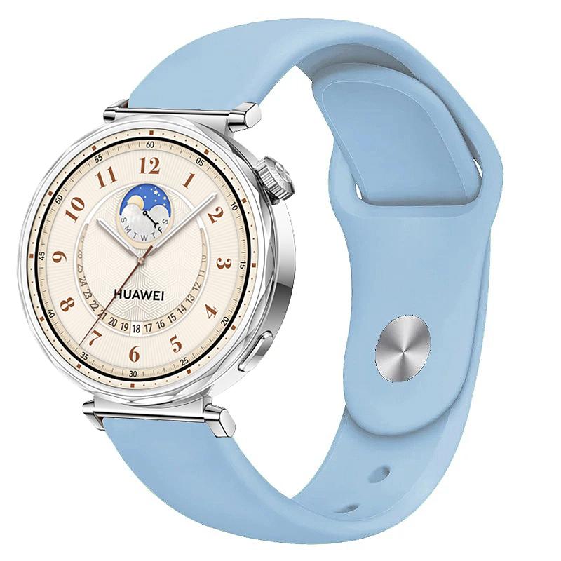 18mm 22mm Silikonarmband für Huawei Watch GT5-4 41mm GT5 Pro 42mm Sportarmband Armband für Huawei Watch GT5/5 Pro 46mm Band