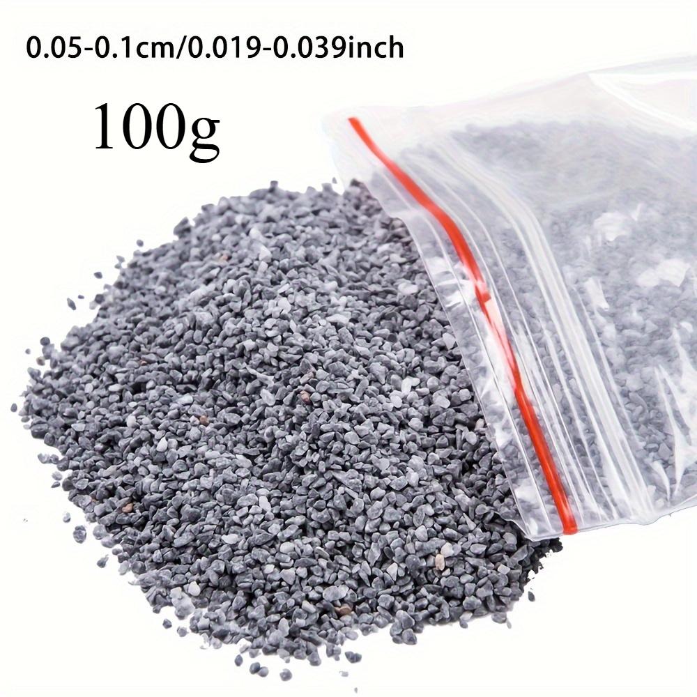 100g Realistic Grey Model Cornerstone - DIY Model Garden Road Paving Material and Track Cornerstone Decoration, Very Suitable Fo