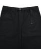 WACKY WILLY Webbing Belt Cotton Pants Black