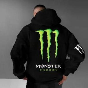 2026 Cross-border Autumn/Winter New Men's Hoodie with Claw Print, Casual and Stylish Long-Sleeved Pullover