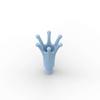 MOC 10PCS 25516 Handheld Crown Building Blocks Decoration Flower Part Bricks Assemble Particle Toys Children Kid Birthday Gifts