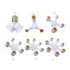 2/3/4/5/6/7 In 1 Light Bulb Socket Splitter, E26/E27 Light Socket Adapter Conventer, Standard Base LED Bulb Converter