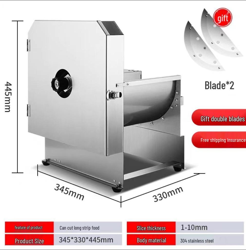 Stainless Steel Manual Electric Slicer for Fruits & Vegetables
