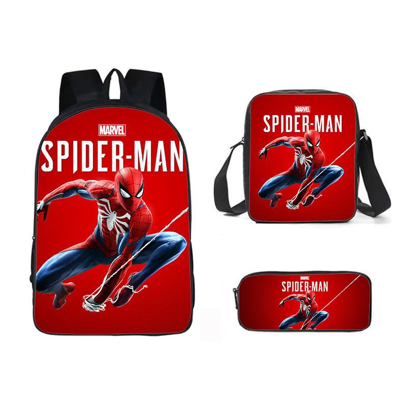 Backpack Piece Three Set Waterresistant Material Kids For