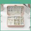 Jewelry Storage Box With Leather Material For Gift Travel And Wedding Use