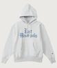 Reverse Weave Blu-Tack Regular Fit Fleece-Lined City Hoodie Silver Grey