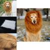 Jungle King Pet Costume Lion Hat With Faux Fur For Small Dogs