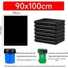 Extra Large Thickened Black Garbage Bags for Outdoor, Catering, and Sanitation Use