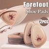 1 Pair Women's High Heels Front Foot Mat Anti Slip Pain Relief Insertion Half Insole Front Foot Mat Foot Care Insole Insole