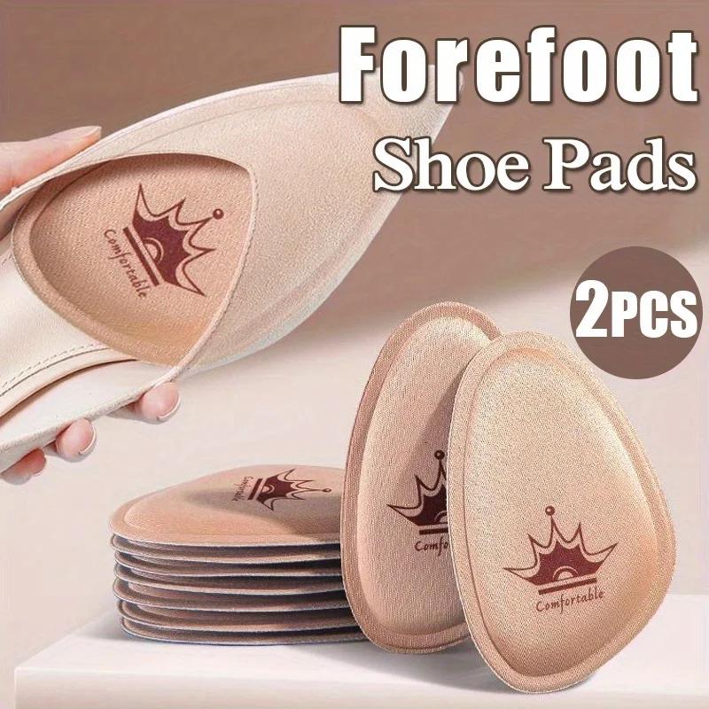 1 Pair Women's High Heels Front Foot Mat Anti Slip Pain Relief Insertion Half Insole Front Foot Mat Foot Care Insole Insole