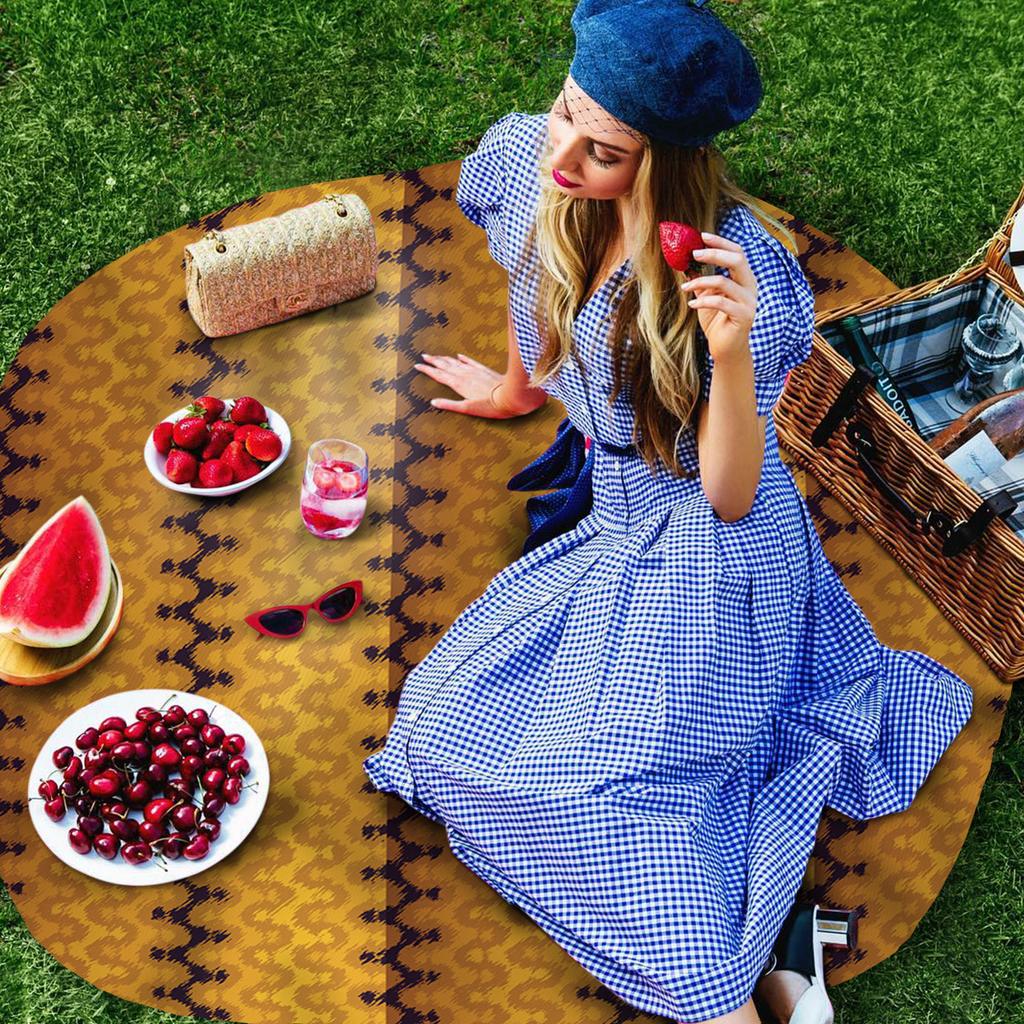 Gradient Abstrakt Runde Tischdecke Wasserdichte Tischdecke Für Hochzeitsfeier Dekoration Esstischdecke