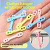 Windproof fixed buckle hanger, automatic buckle artifact, drying clothes, windproof clip, anti-falling, anti-blowing, outdoor silicone non-slip