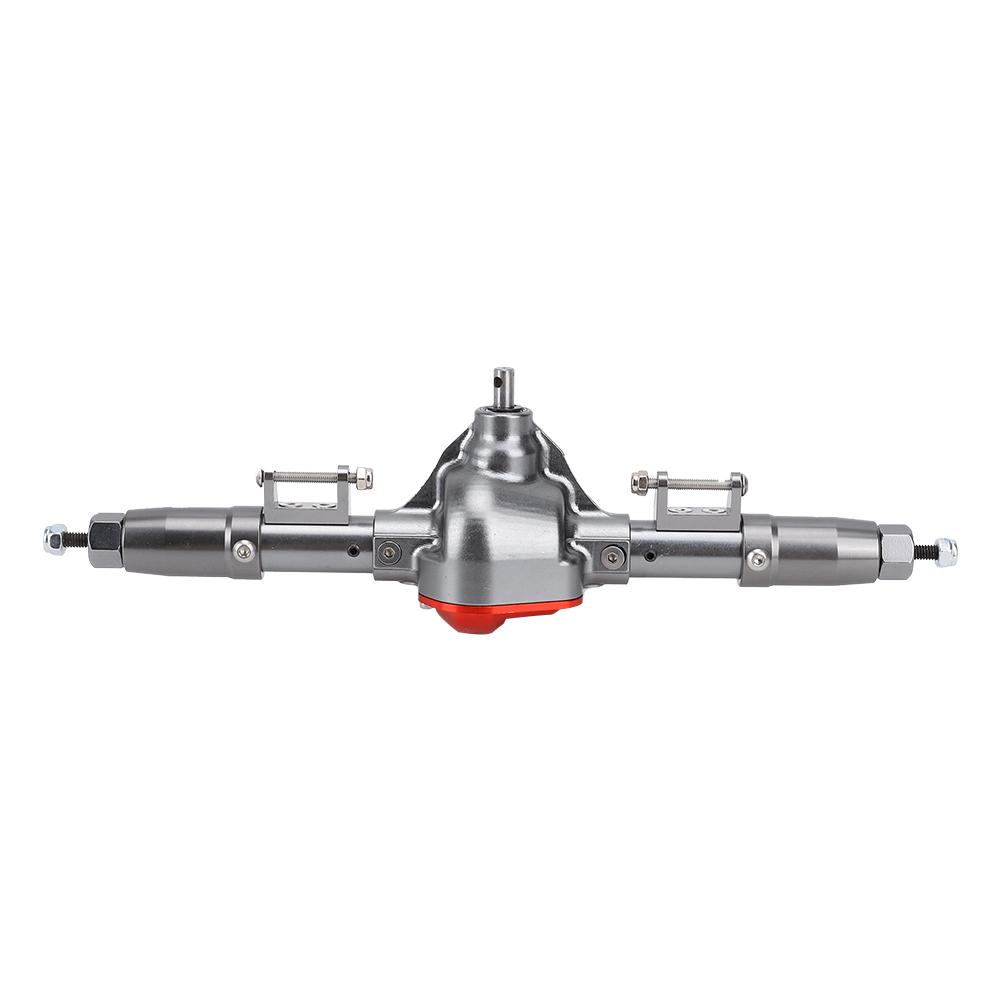 Metal Axle Assembly Upgrade Accessories Fit for   SCX10 4  RC Off Road Crawler(Red )