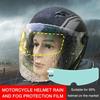 High Transparency Motorcycle Helmet Anti-Fog + Anti-Rain Film Sticker, Motorcycle Helmet Accessorie Motociclista Accesorio Amagi