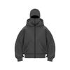 Trendy DIY Plain Zipper Hooded Sweatshirt for Men & Women - Double Hood, Perfect for Spring and Autumn