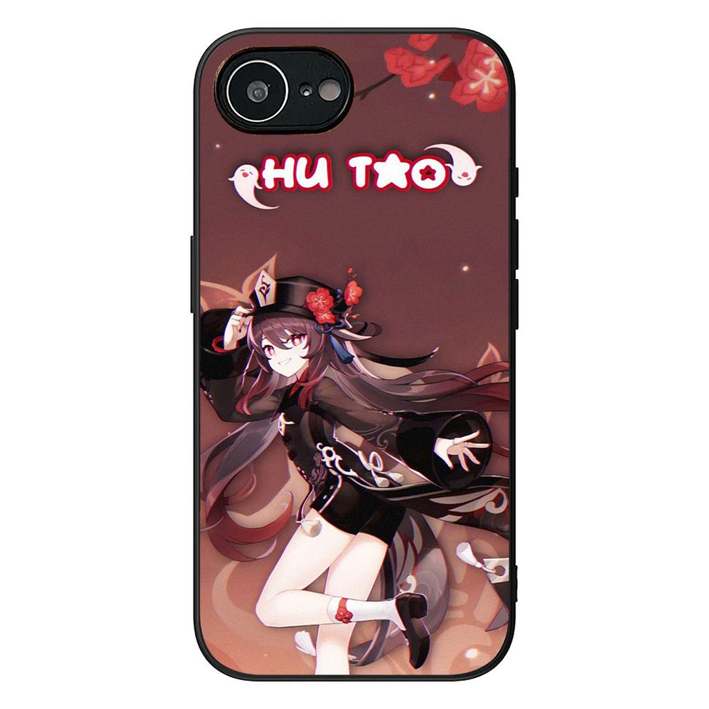 Zhong Li Genshins HuTao Xiao Impact Protective Cover for Apple iPhone 16 17 Air 14 15 Pro Max Plus 16+ 16E 14+ ProMax Phone Case
