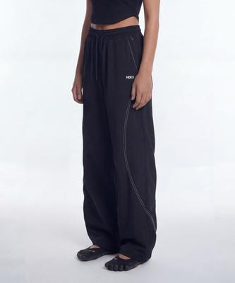 HDEX Stitch Curved Nylon Spandex Pants W (Black)
