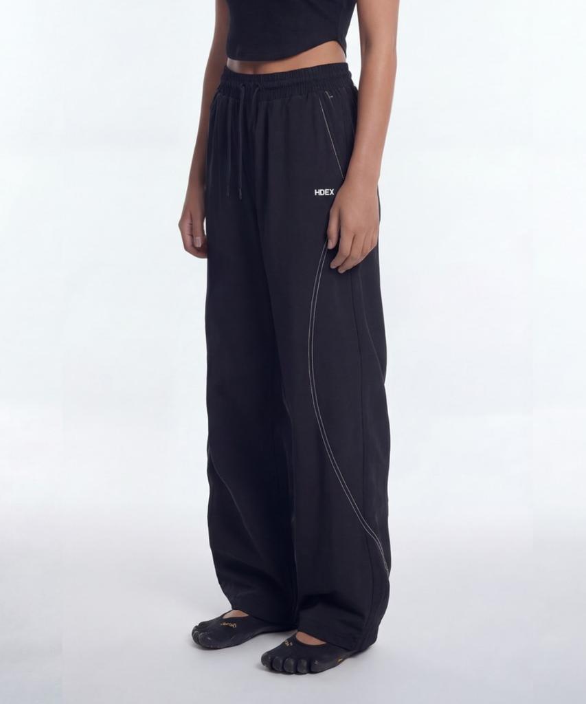 HDEX Stitch Curved Nylon Spandex Pants W (Black)
