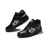 Asics Chaussures de Basketball Mi-Hautes Gel-Spotlyte Rétro Sneakers Unisexe Noir Gris 1203A178-002