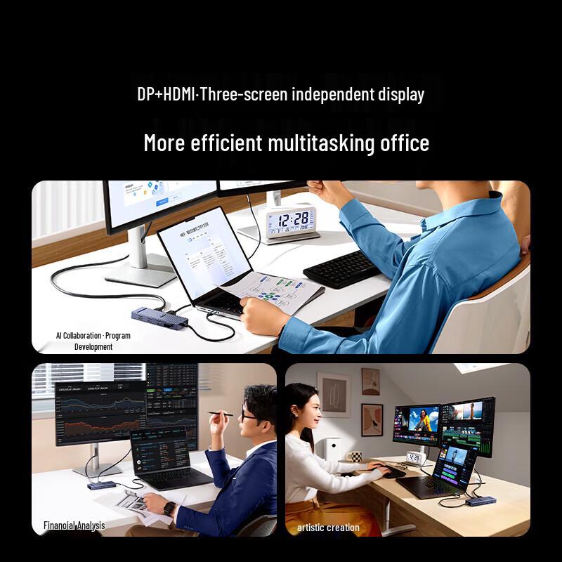 Ugreen USB-C Triple Display 8K Docking Station