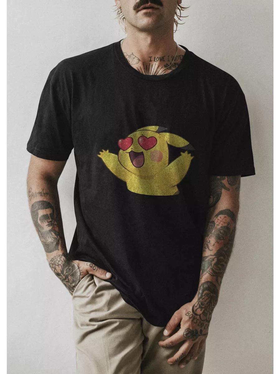 T-shirt with Pokemon print 4XL
