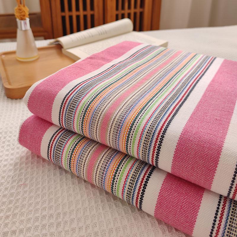 100% Cotton Thickened Coarse Cloth Bed Sheet Set – Single Piece, Encrypted, Cool Mat, Extra Thick