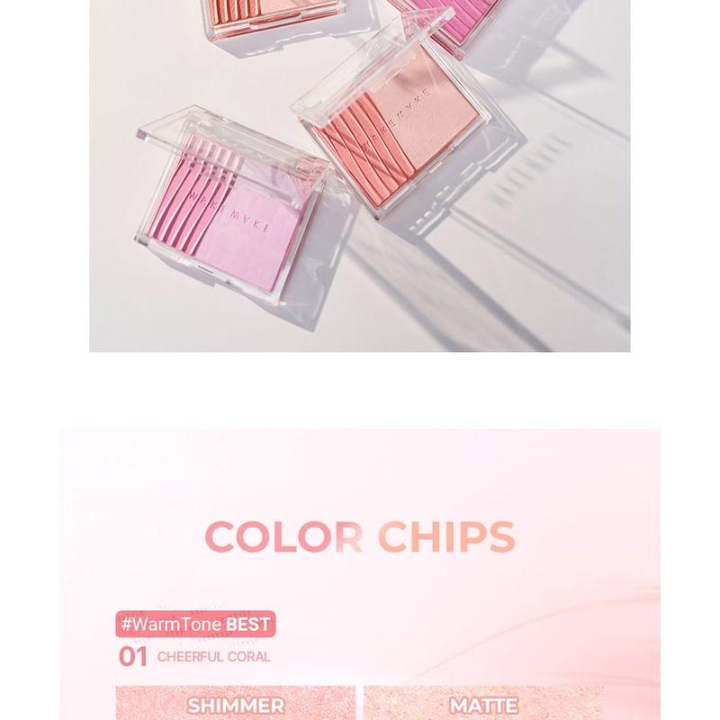 WAKEMAKE Sheer Layering Dual Blusher - 9 Types