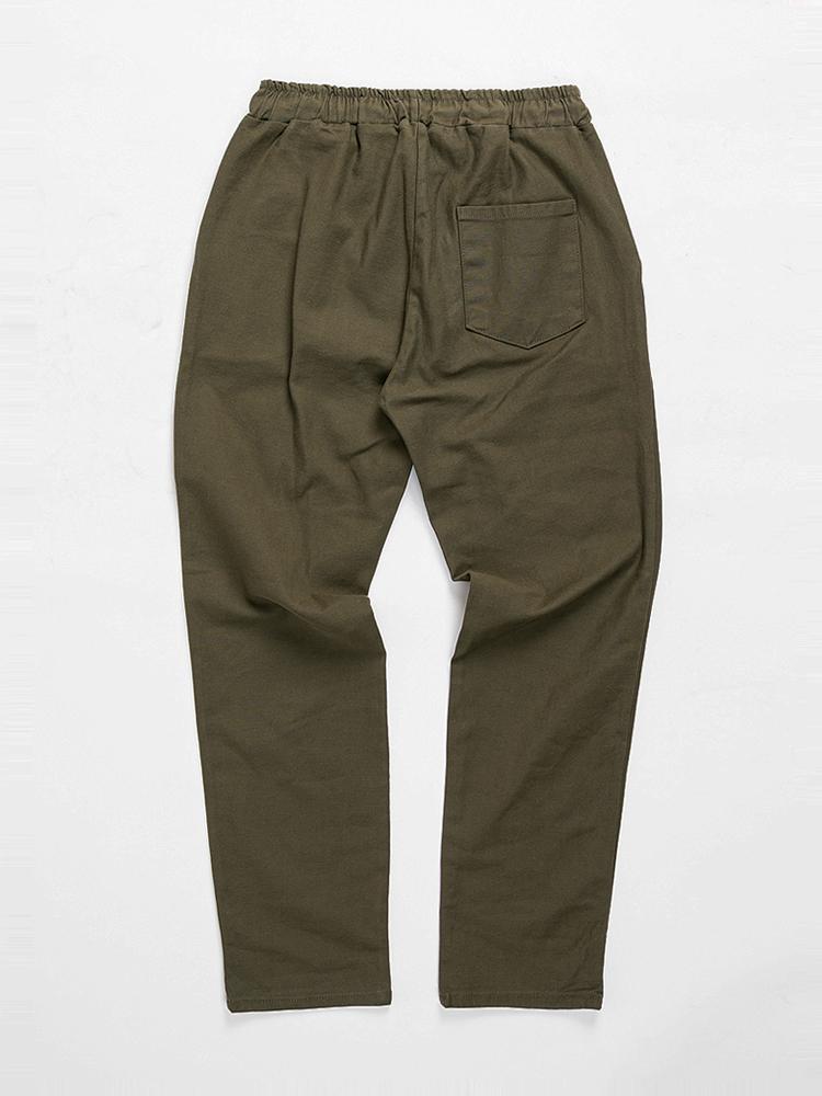 Seuteulaikeu Str Relax Casual Chins (Khaki)