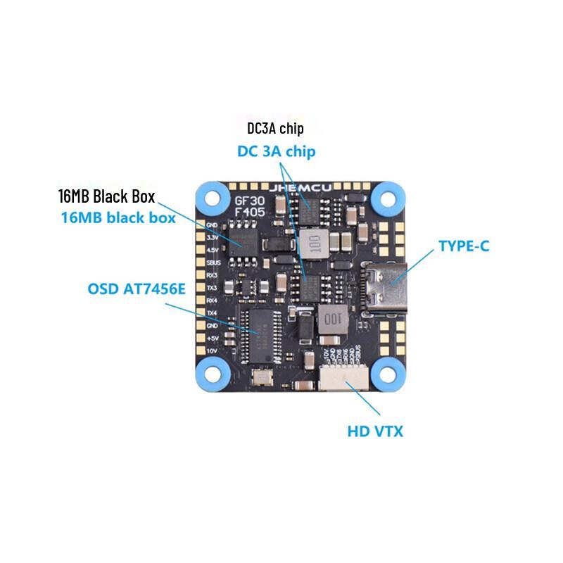GF30F405-ICM FPV Flight Controller Stack