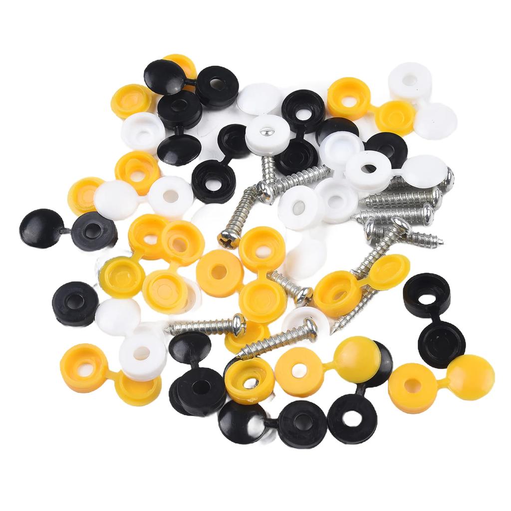 7*20mm/0.27*0.78in (screws) Screws And Covers License Plate Cap Screws And Covers License Plate Cap Decorative