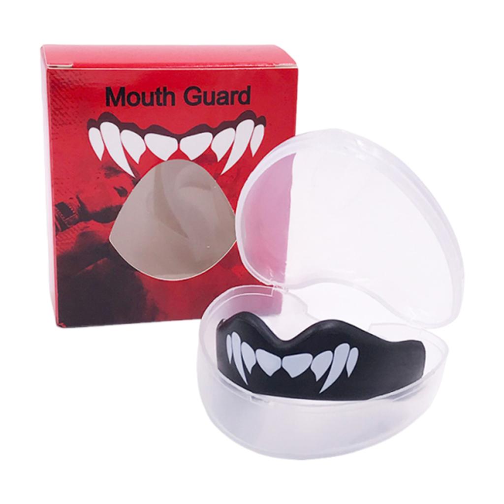 Professional EVA Boxing Mouthguard with Case Fighting Mouth Guard Gum Shield for Boxing Rugby and All Contact Sports