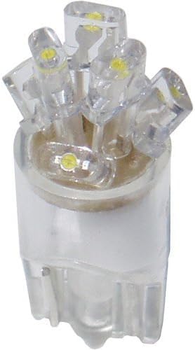 M&H Matsushima LED L Beam Orange 6 LEDs for T10 Wedge L706FOR