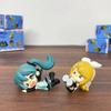Anime Figure Hatsune Miku Kagamine Rin Kagamine Len Megurine Luka Collection Ornaments Blind Box Toys Children Gifts