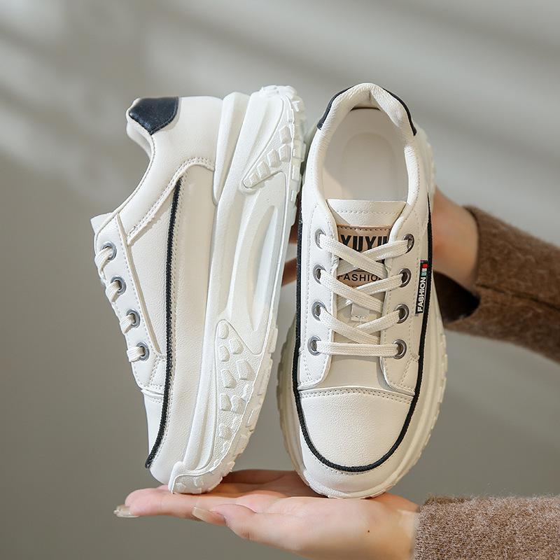 Dad shoes summer new ins breathable color matching thick sole heightening casual sports shoes