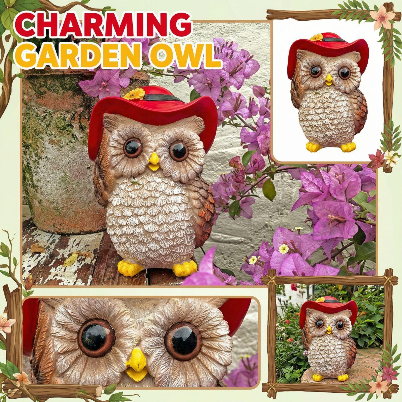 

These Adorable Owl Shaped Statues Are Perfect For Displaying Shelves And Make Excellent Gifts For Owl Lovers. One Size