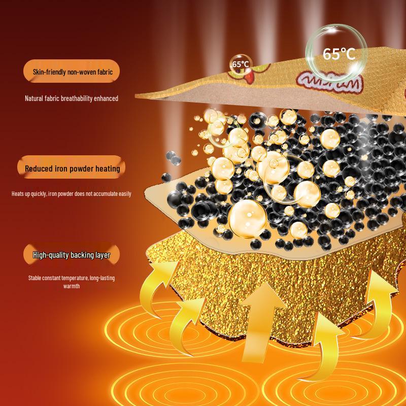 Selbsterwärmender Cartoon-Körperwärmer: Kälteschutz Wärme-Patch für Babys und Hände