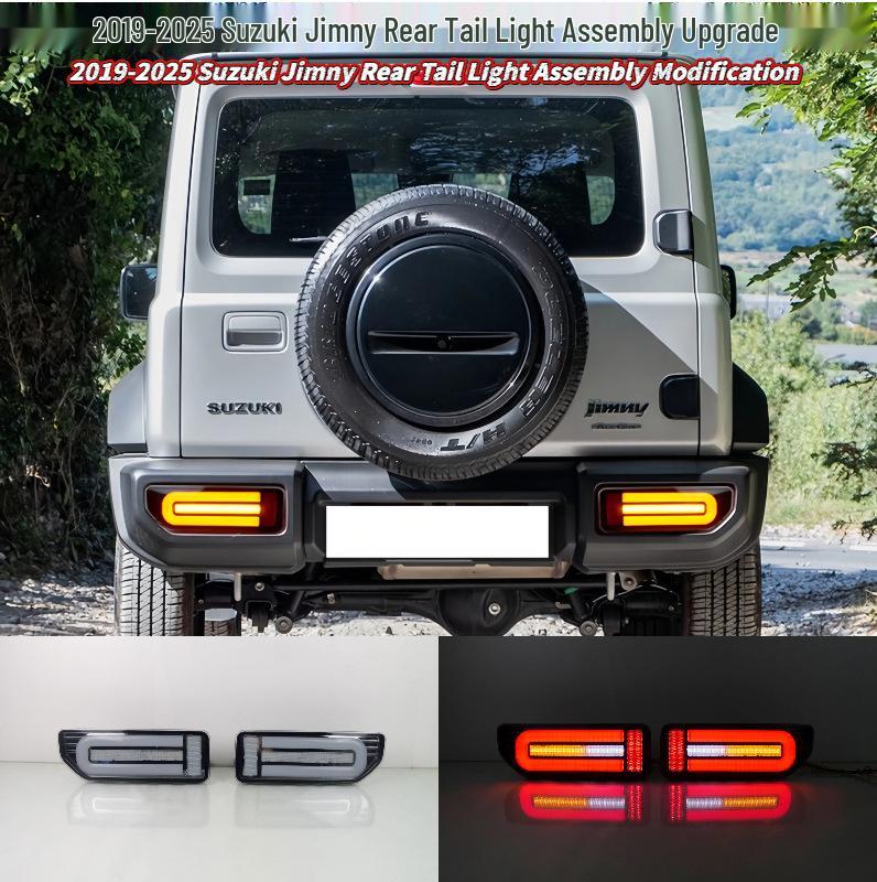 Rear Tail Lights for 2019-2025 Suzuki Jimny: Bumper Light Modification