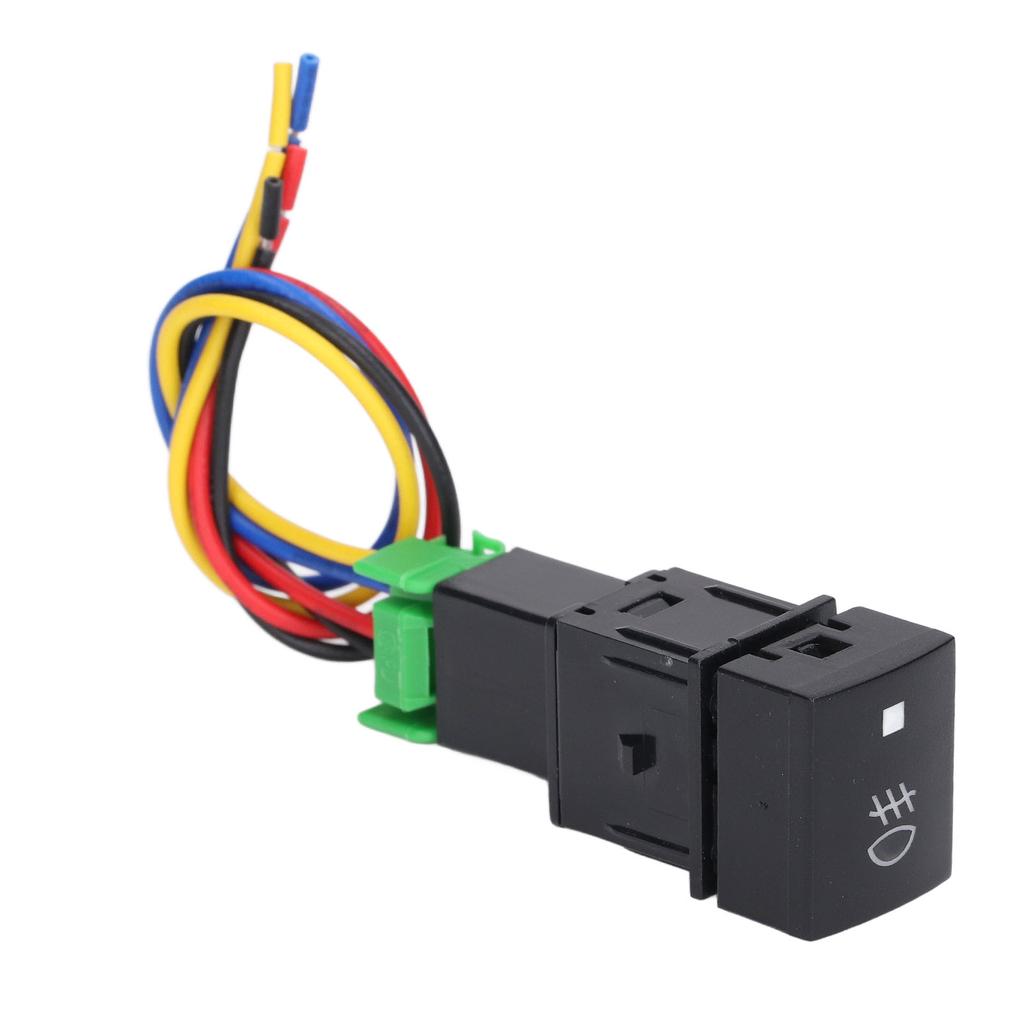 Foglight Switch ABS Fog Light Lamp Harness 10A 12V with LED for Car Modification