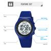 SKMEI 1980 Male reloj hombre Fashion Back Light Digital Sports Watches Clock For Men 5Bar Waterproof Countdown Wristwatches