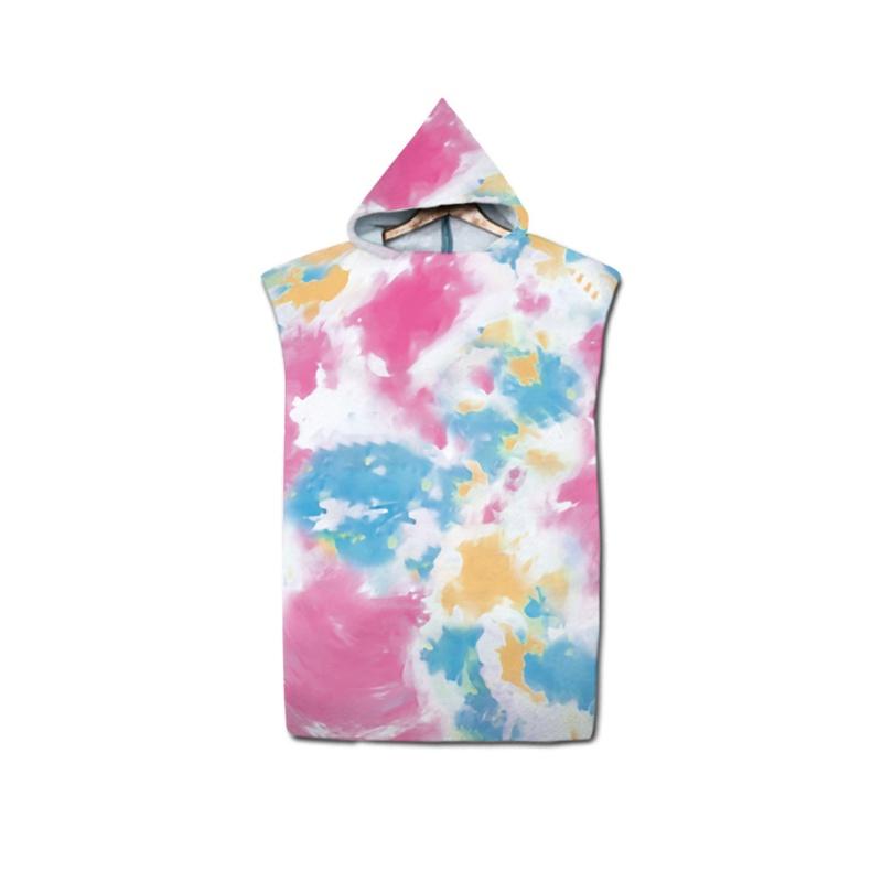 Quick Dry Hooded Bathrobe Towel For Beach And Outdoor Activities