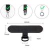 10/5/1Pcs Universal Tpu Handy Anti-verlorene Lanyard Karte Dichtung Nylon Abnehmbare Telefon Hängen Cord Strap Patch Tether Pad