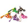 Simulation Style Dopamine Plates Keychain with Buckle Bag Charm New Fitness Series Pendant