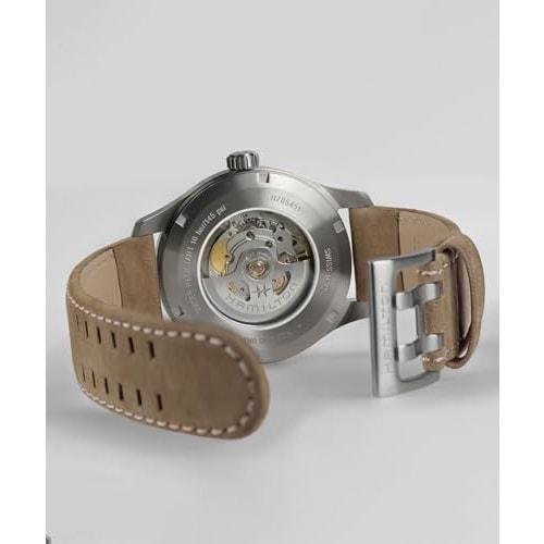 Hamilton Khaki Field Titanium Automatic Watch H70545540 Gent (Authentic Imported) with Official Warranty