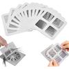 50Pcs Disposable Shower Drain Cover Hair Catcher, Disposable Floor Drain Sticker, Suit Sewer Filter Screen, Bathroom, Bathtub, Kitchen, Sink Floor