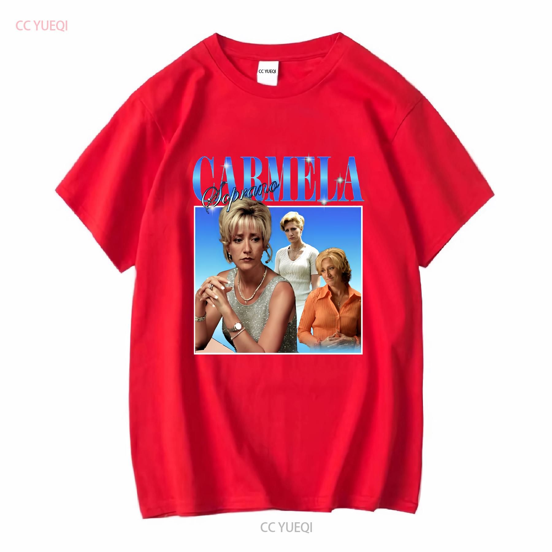 Carmela Soprano Vintage 90s T Shirt Character Homage Un vintage Washed Comfortable Stylish Casual graphic designer clothes S